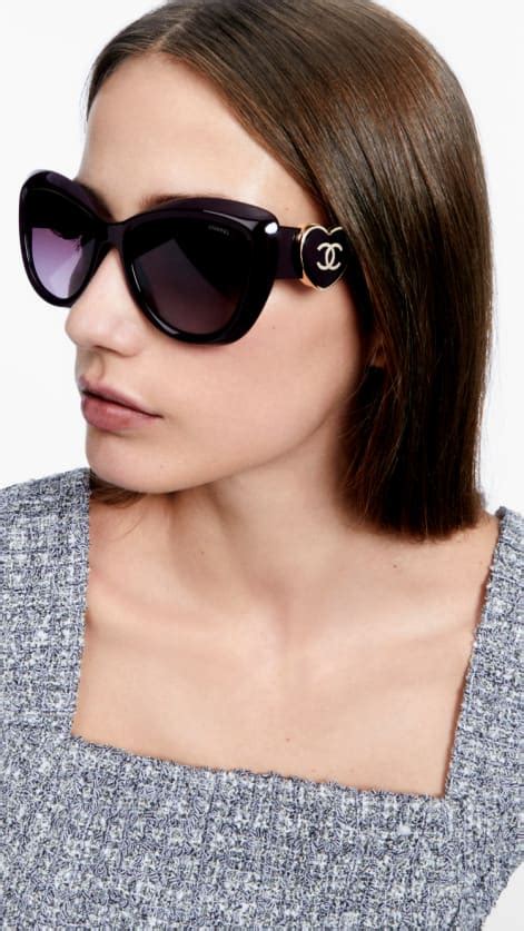 chanel sunglasses heart logo|Charming Hearts – CHANEL Eyewear.